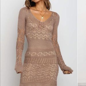 Petal and Pup Knit Dress